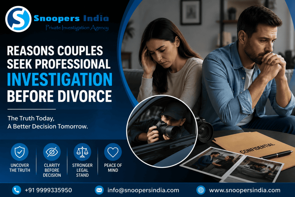 Reasons Couples Seek Professional Investigation Before Divorce